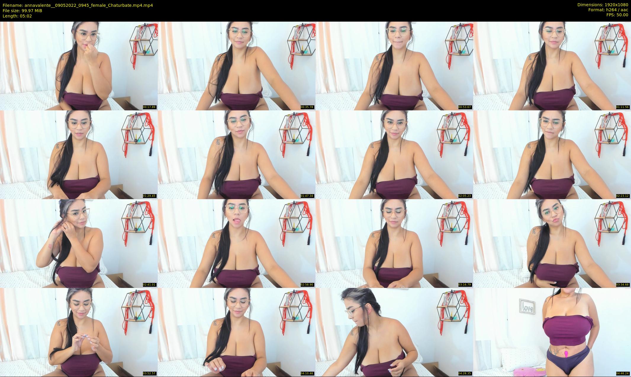 annavalente_ — 6 minute Chaturbate female cam show recording, 1080p, May 9, 2022