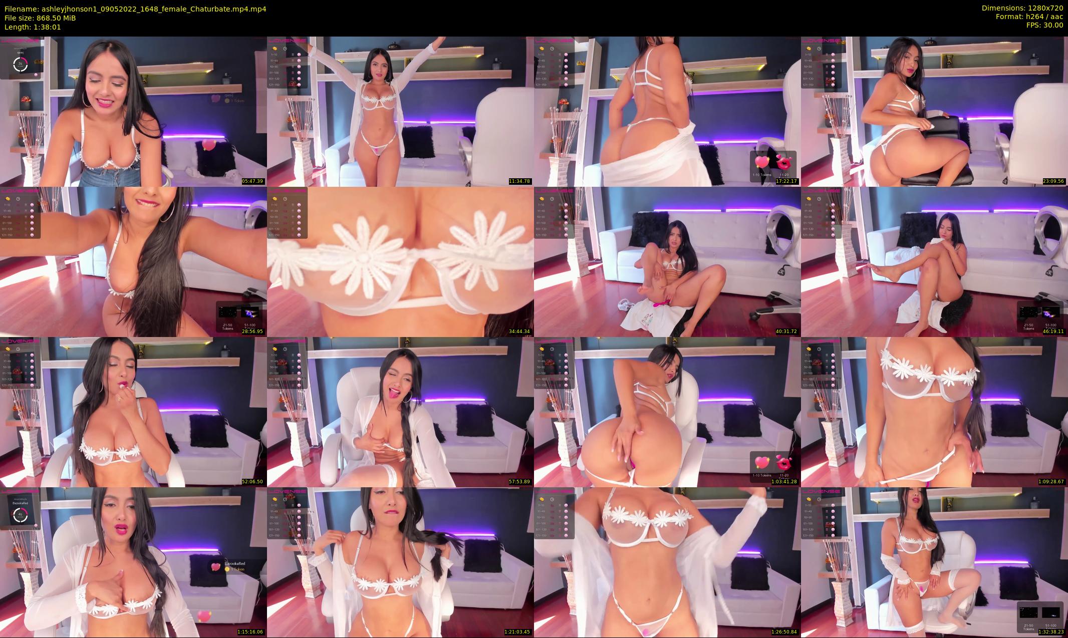 ashleyjhonson1 — 99 minute Chaturbate female cam show recording, 720p, May 9, 2022