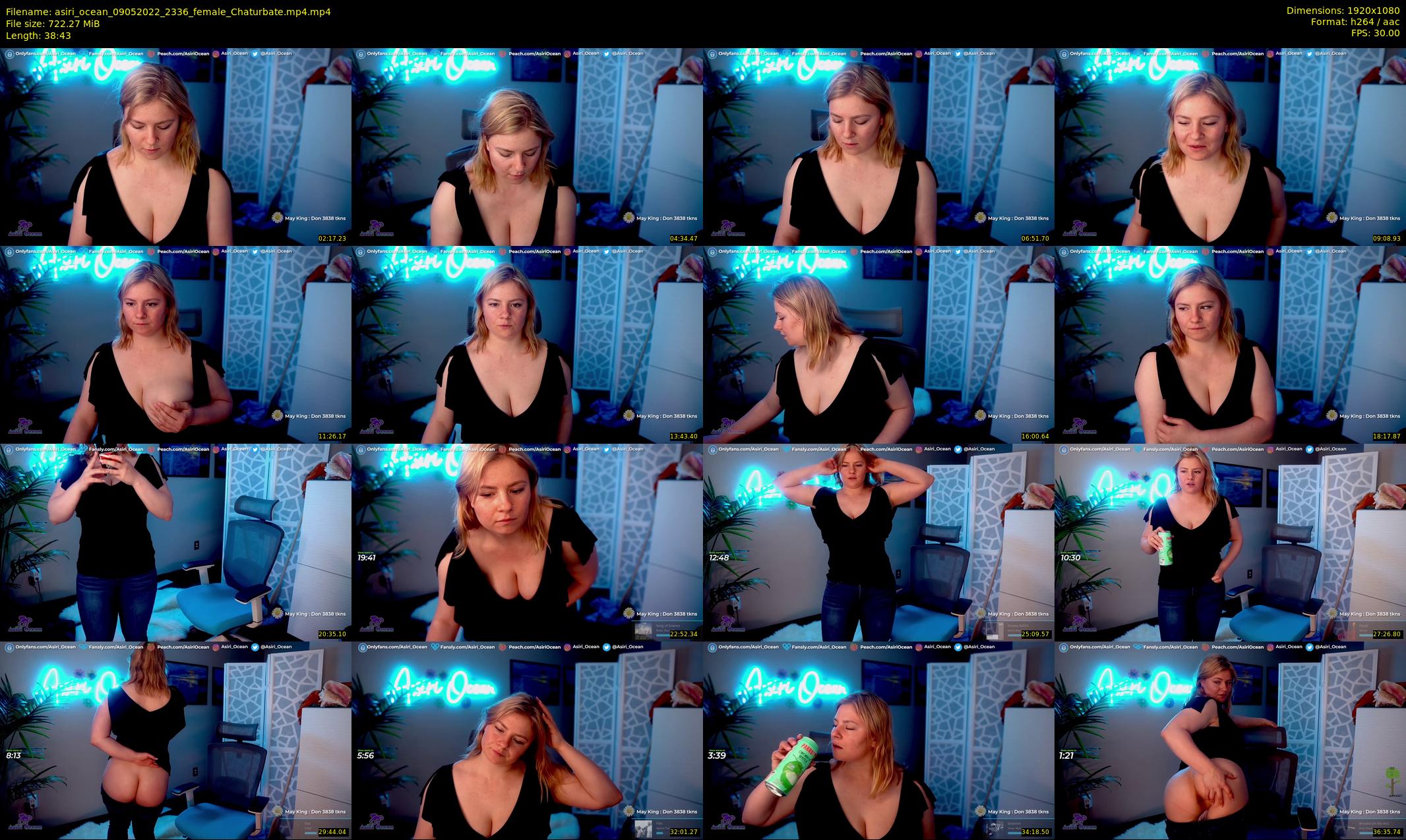 asiri_ocean — 39 minute Chaturbate female cam show recording, 1080p, May 9, 2022