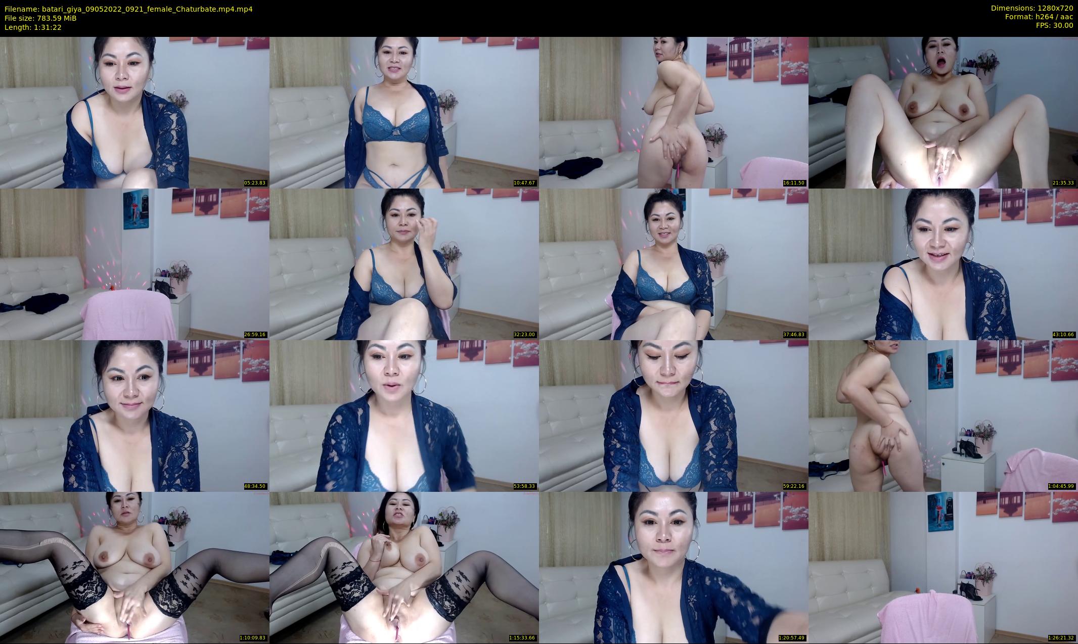 batari_giya — 92 minute Chaturbate female cam show recording, 720p, May 9, 2022