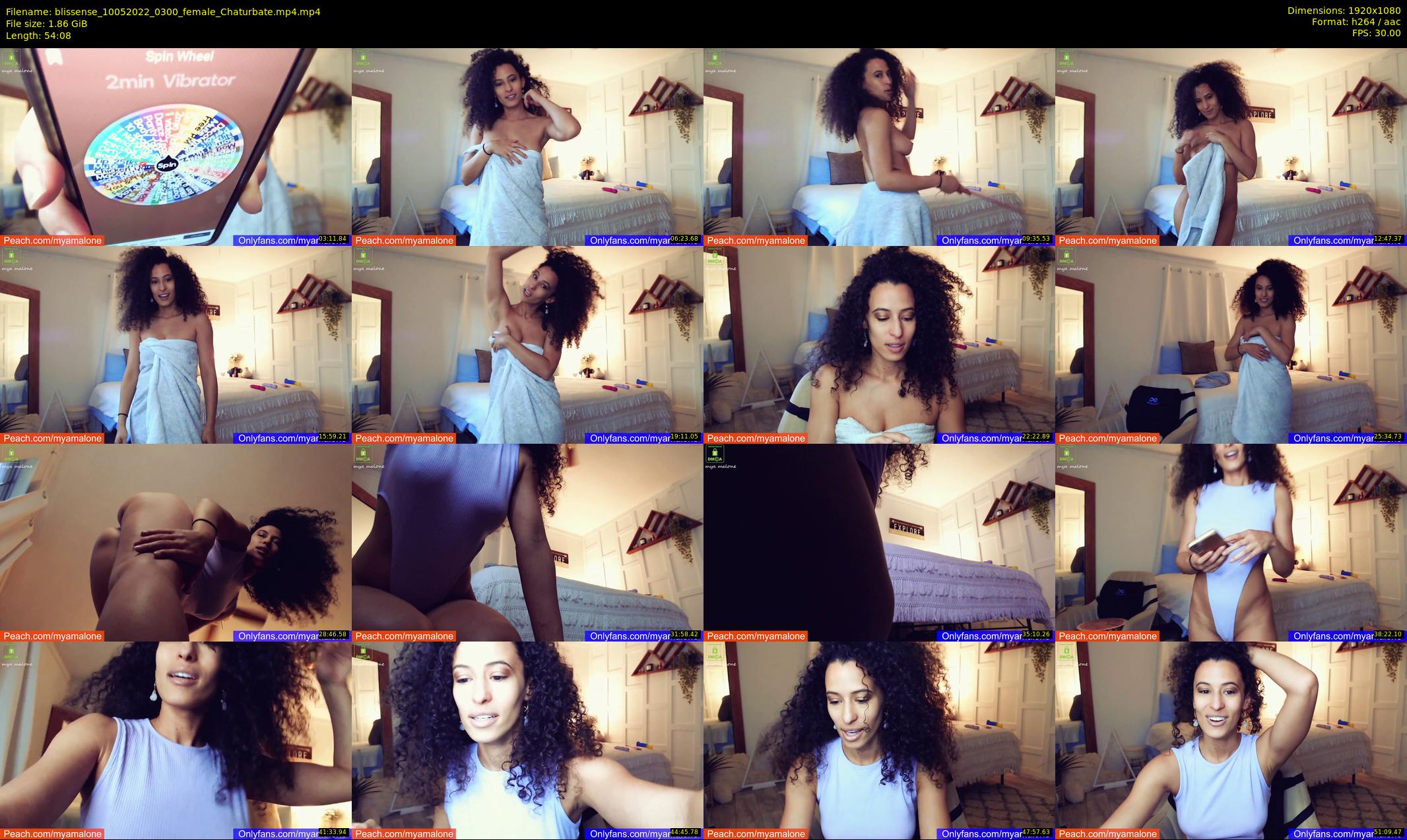 blissense — 55 minute Chaturbate female cam show recording, 1080p, May 10, 2022