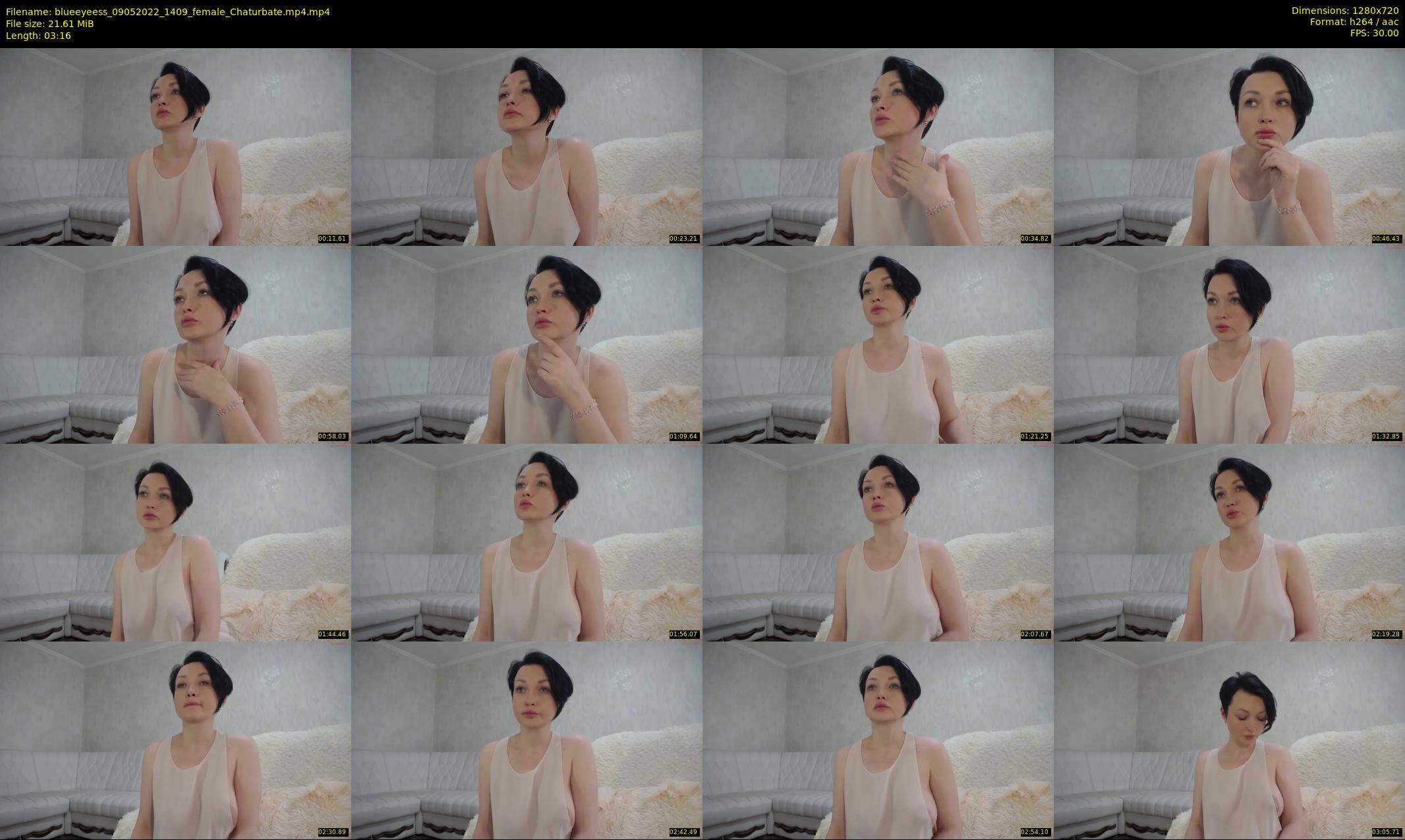 blueeyeess — 4 minute Chaturbate female cam show recording, 720p, May 9, 2022