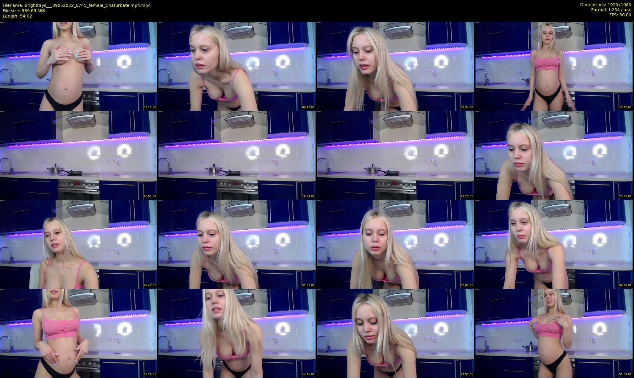 brightrays__ — 55 minute Chaturbate female cam show recording, 1080p, May 9, 2022