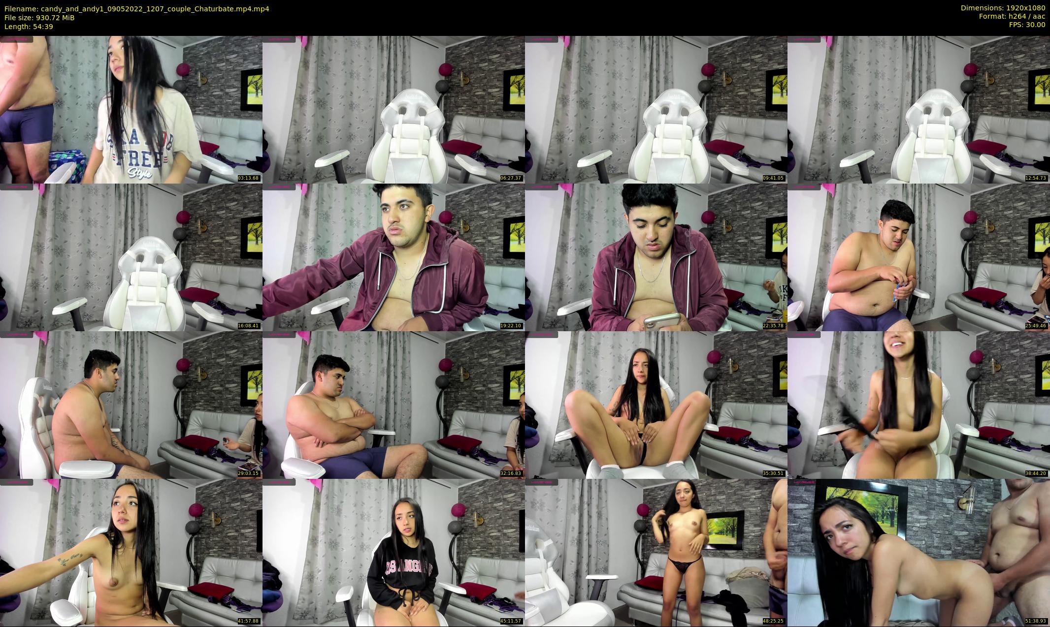 candy_and_andy1 — 55 minute Chaturbate couple cam show recording, 1080p, May 9, 2022