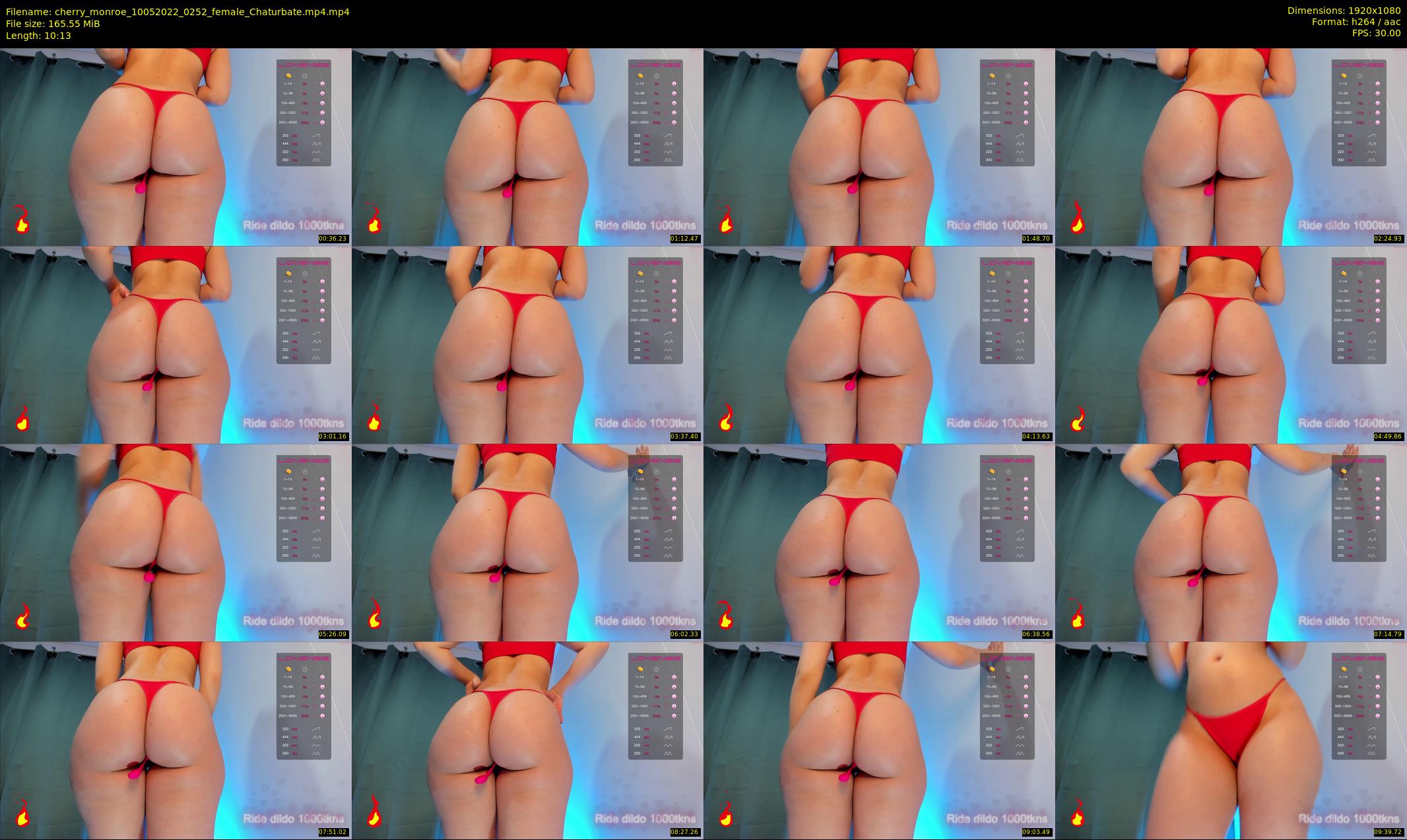 cherry_monroe — 11 minute Chaturbate female cam show recording, 1080p, May 10, 2022