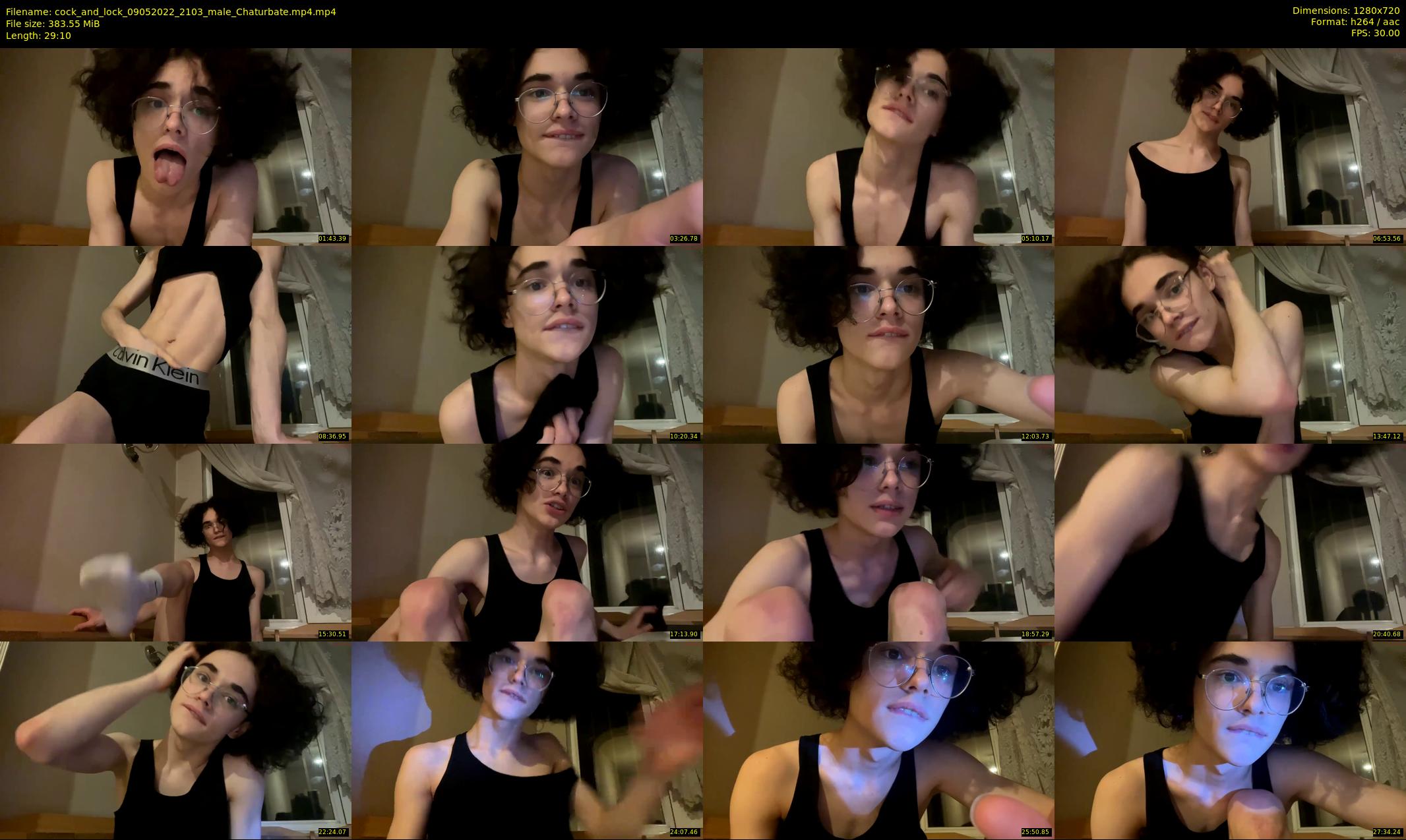 cock_and_lock — 30 minute Chaturbate male cam show recording, 720p, May 9, 2022