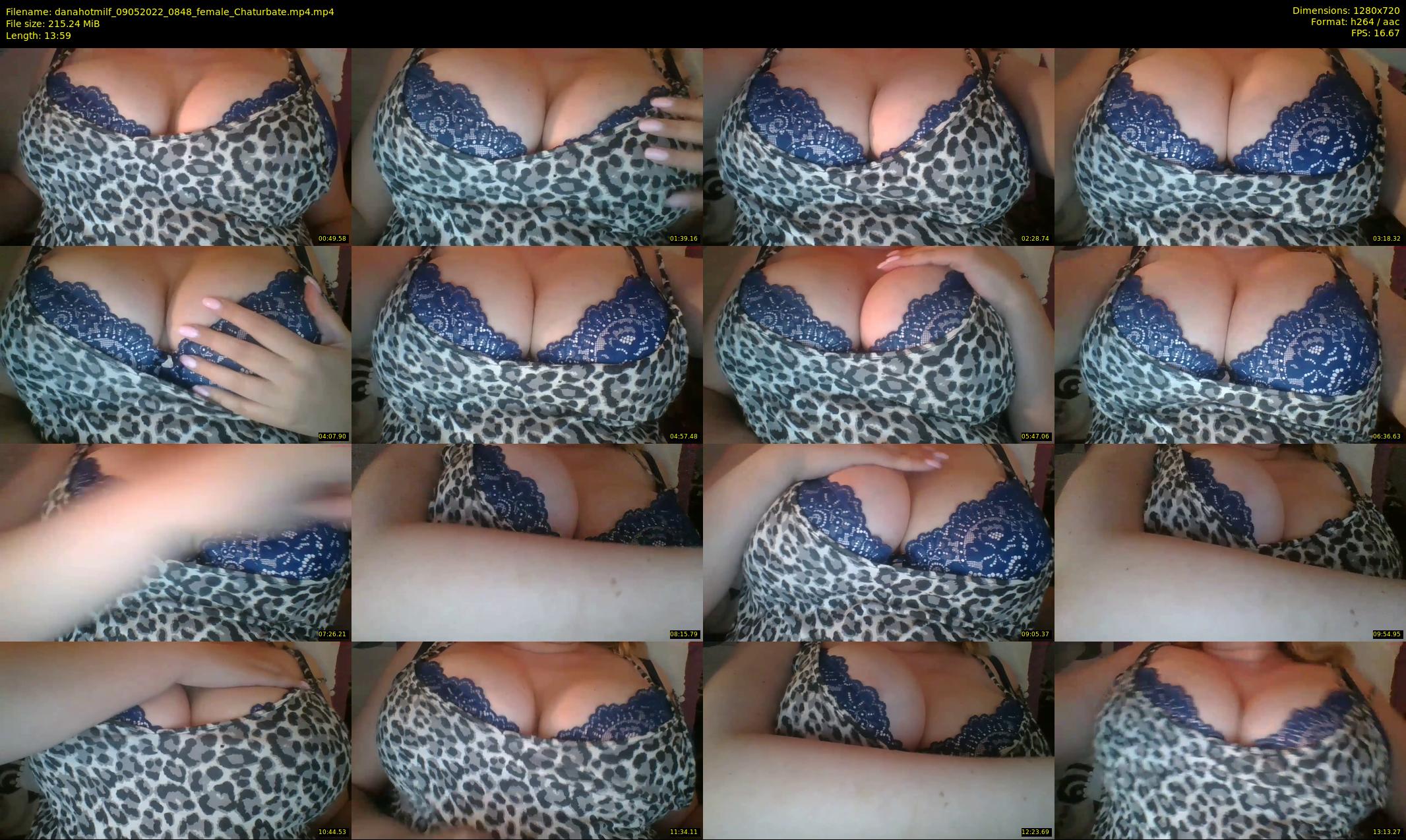 danahotmilf — 14 minute Chaturbate female cam show recording, 720p, May 9, 2022