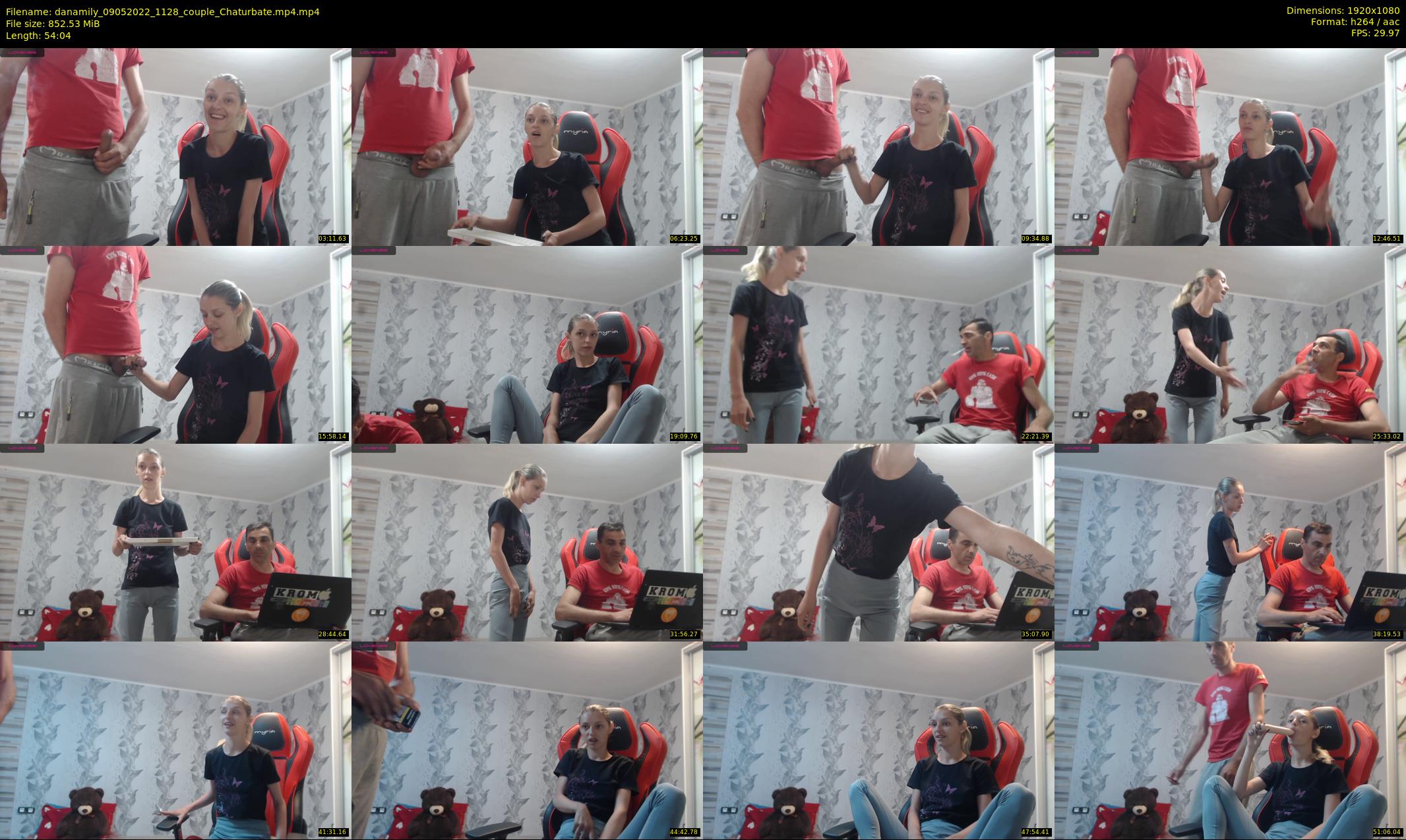 danamily — 55 minute Chaturbate female cam show recording, 1080p, May 9, 2022