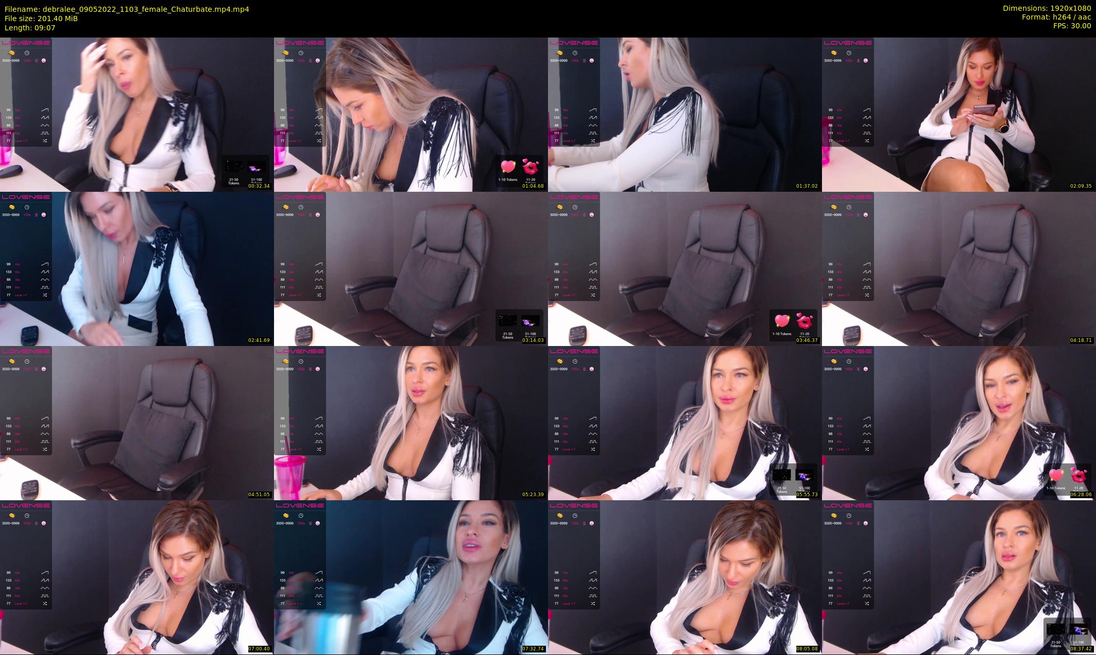 debralee — 10 minute Chaturbate female cam show recording, 1080p, May 9, 2022
