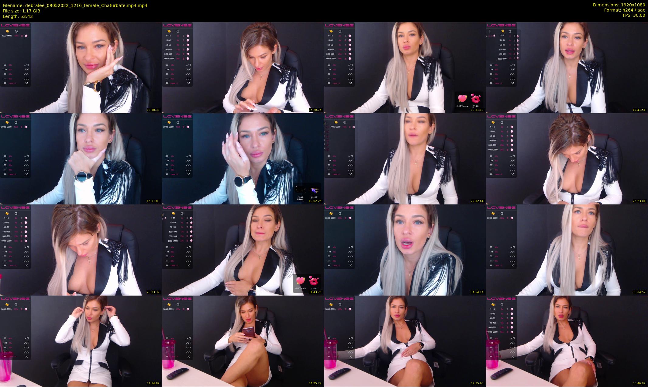 debralee — 54 minute Chaturbate female cam show recording, 1080p, May 9, 2022