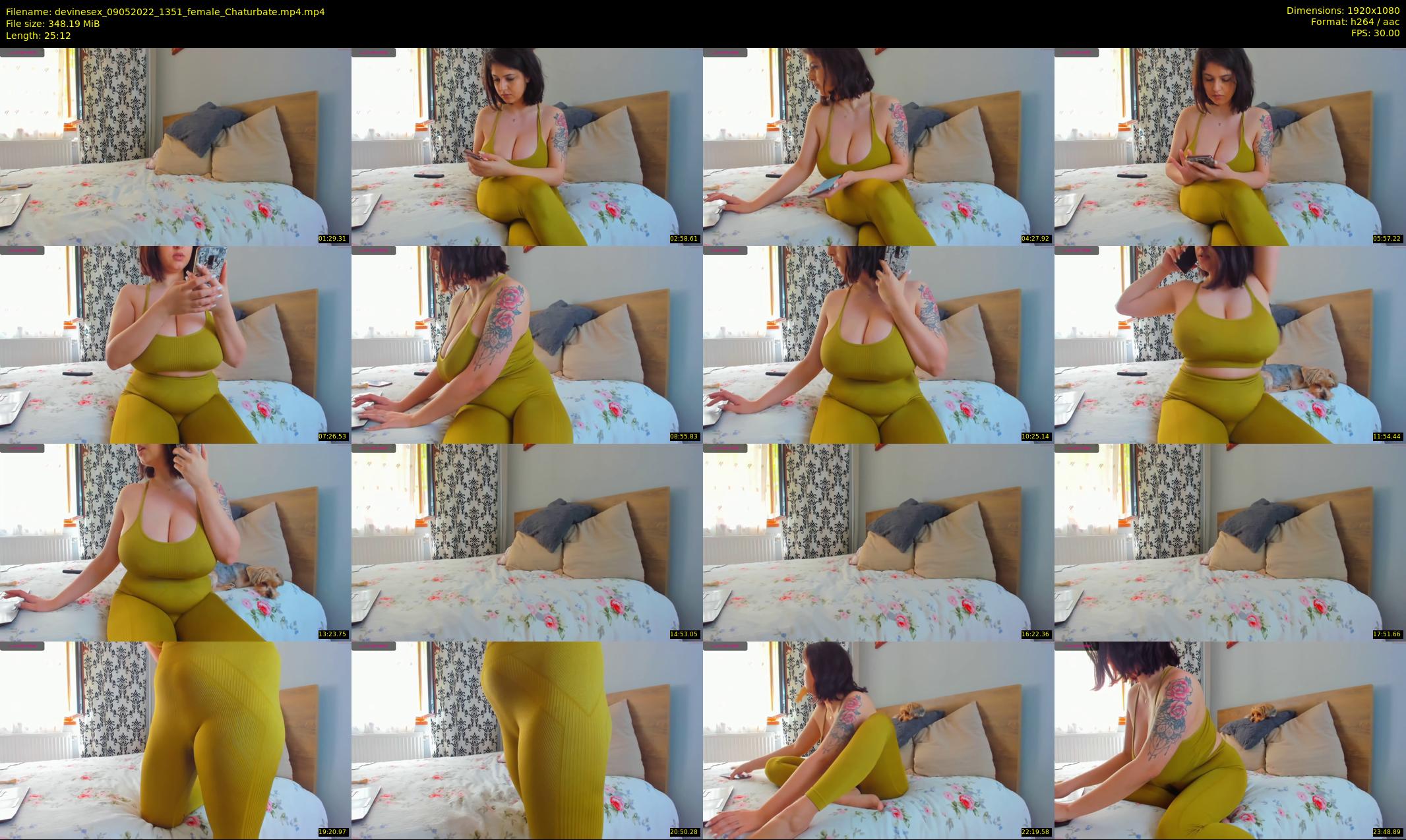 devinesex — 26 minute Chaturbate female cam show recording, 1080p, May 9, 2022