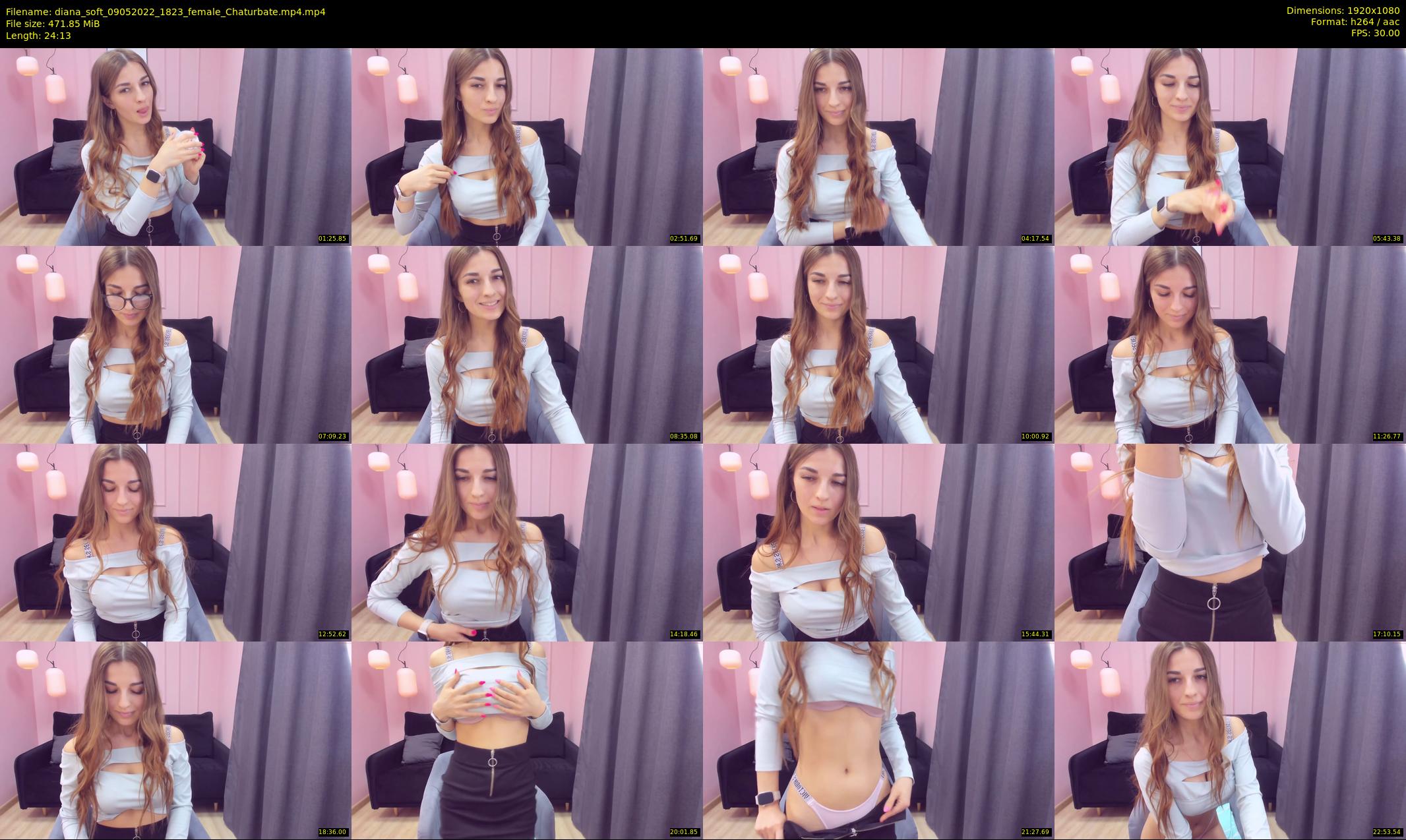 diana_soft — 25 minute Chaturbate female cam show recording, 1080p, May 9, 2022