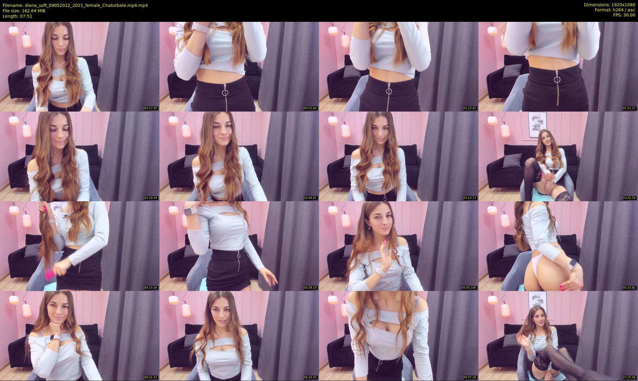 diana_soft — 8 minute Chaturbate female cam show recording, 1080p, May 9, 2022