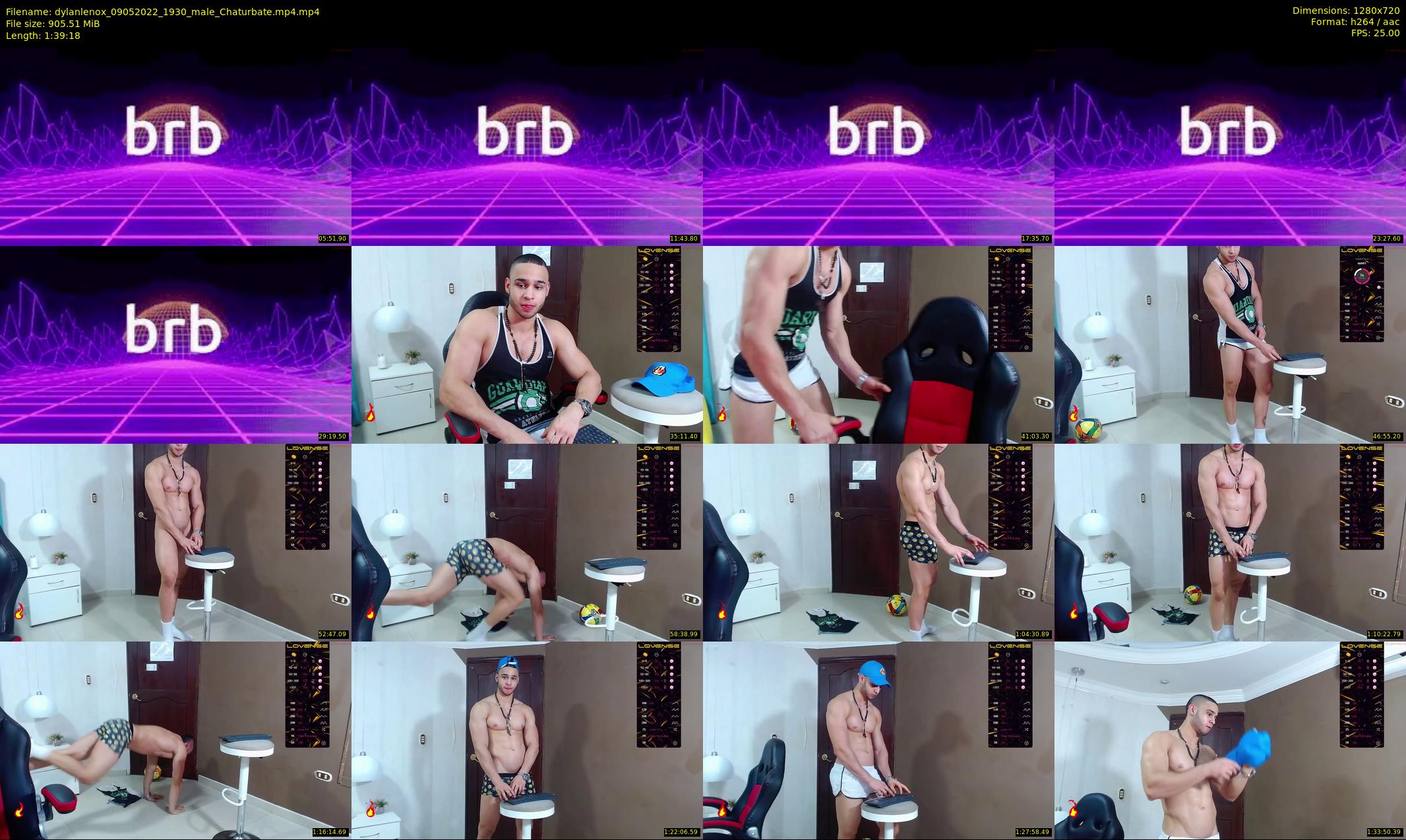 dylanlenox — 100 minute Chaturbate male cam show recording, 720p, May 9, 2022