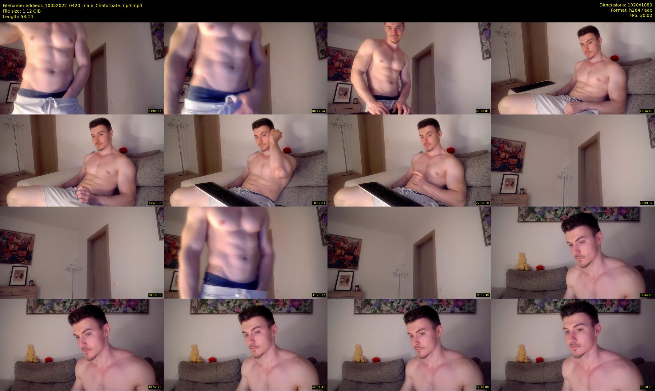 eddieds — 54 minute Chaturbate male cam show recording, 1080p, May 10, 2022