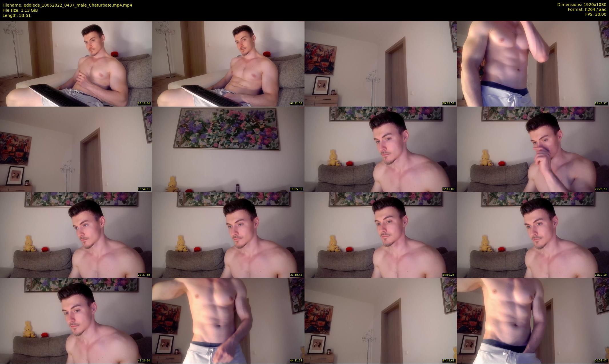 eddieds — 54 minute Chaturbate male cam show recording, 1080p, May 10, 2022