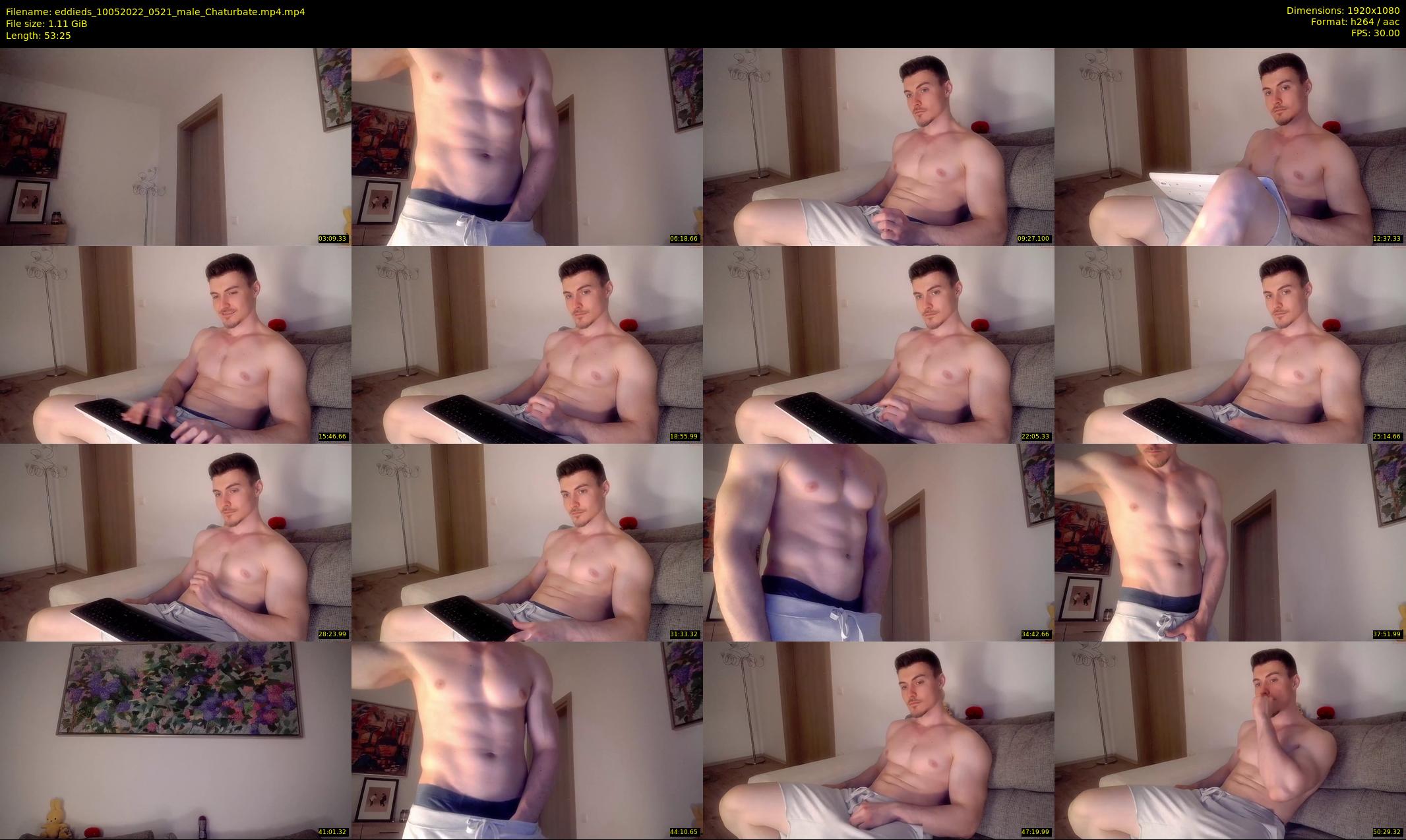 eddieds — 54 minute Chaturbate male cam show recording, 1080p, May 10, 2022