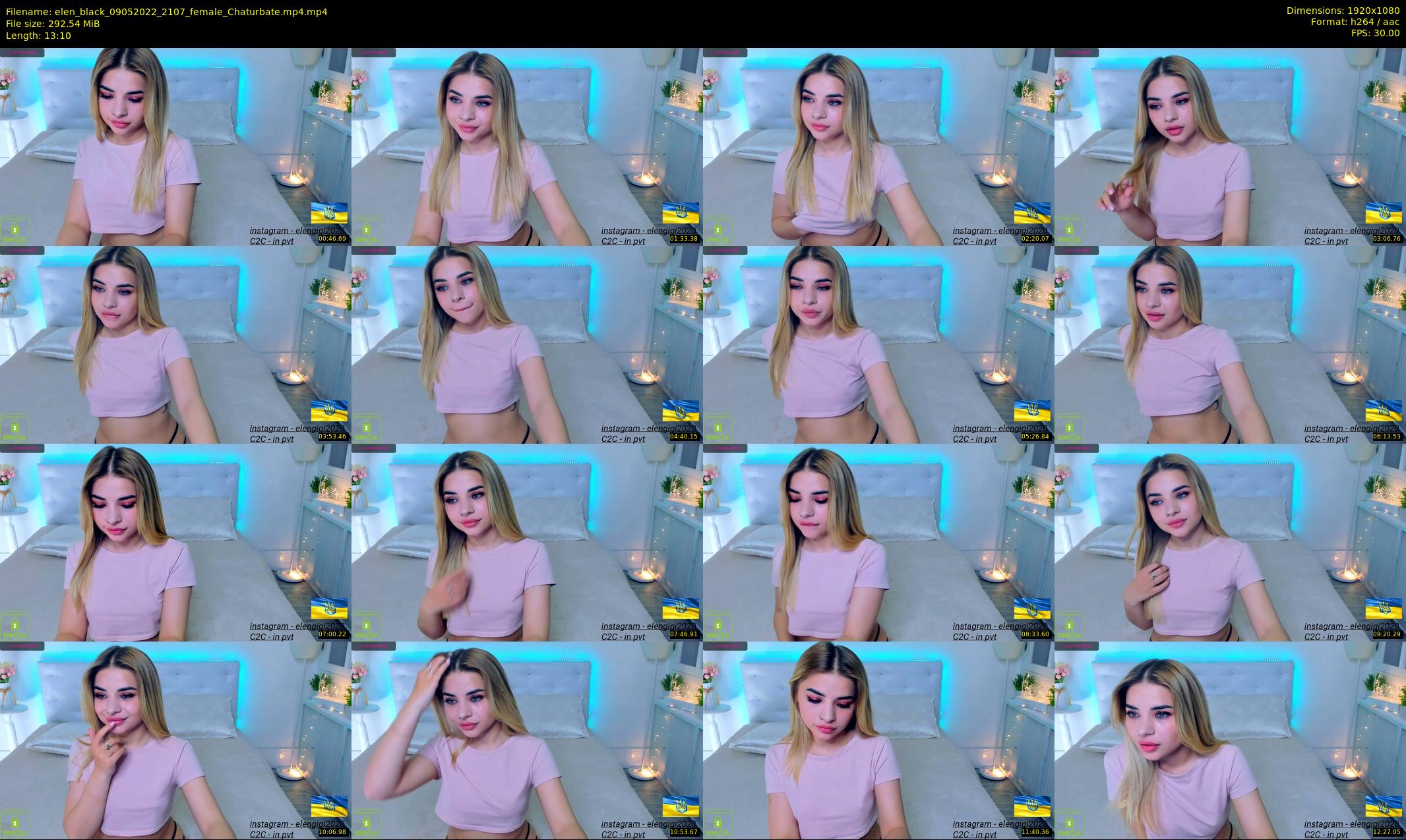 elen_black — 14 minute Chaturbate female cam show recording, 1080p, May 9, 2022