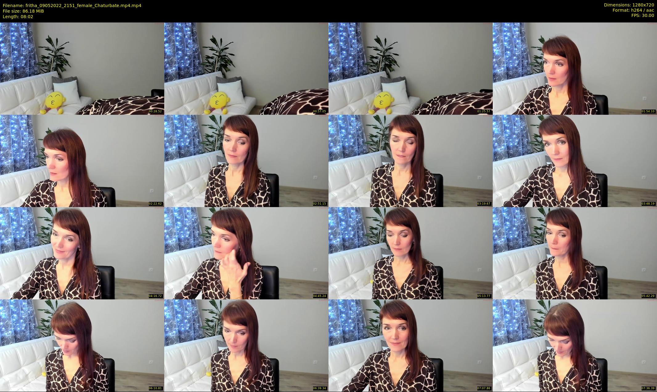 fritha — 9 minute Chaturbate female cam show recording, 720p, May 9, 2022