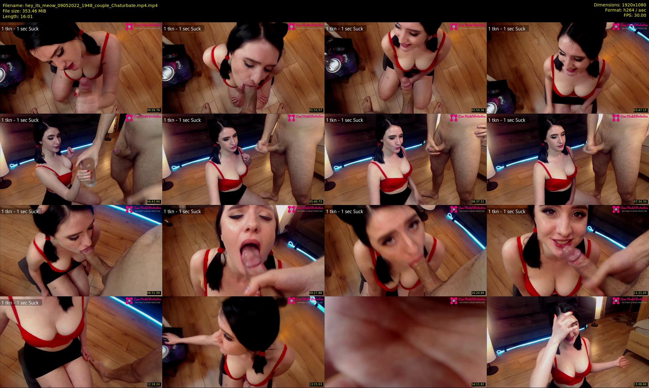 hey_its_meow — 17 minute Chaturbate couple cam show recording, 1080p, May 9, 2022