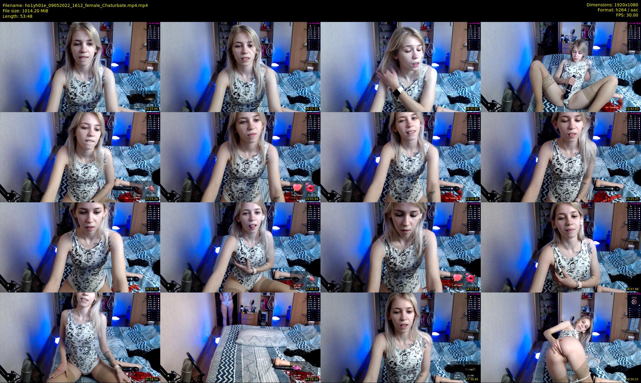 ho1yh01e — 54 minute Chaturbate couple cam show recording, 1080p, May 9, 2022