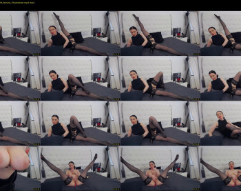 hottalina_ — 5 minute Chaturbate female cam show recording, 720p, May 9, 2022