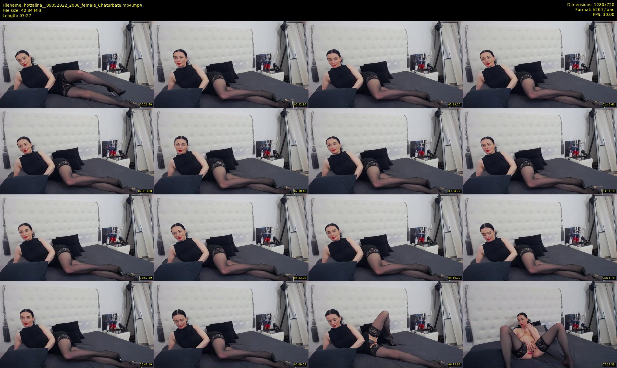 hottalina_ — 8 minute Chaturbate female cam show recording, 720p, May 9, 2022