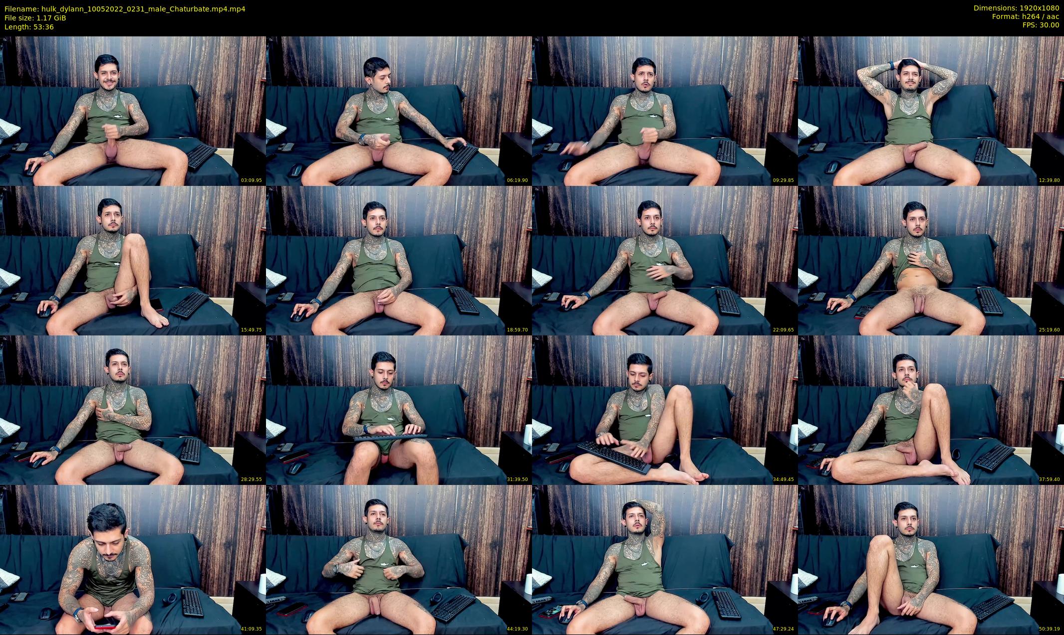 hulk_dylann — 54 minute Chaturbate male cam show recording, 1080p, May 10, 2022