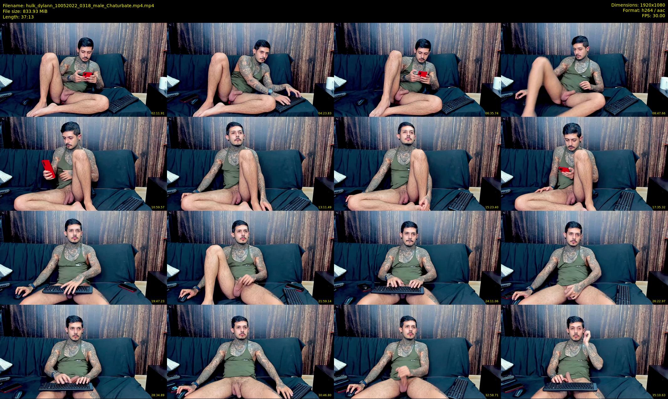 hulk_dylann — 38 minute Chaturbate male cam show recording, 1080p, May 10, 2022