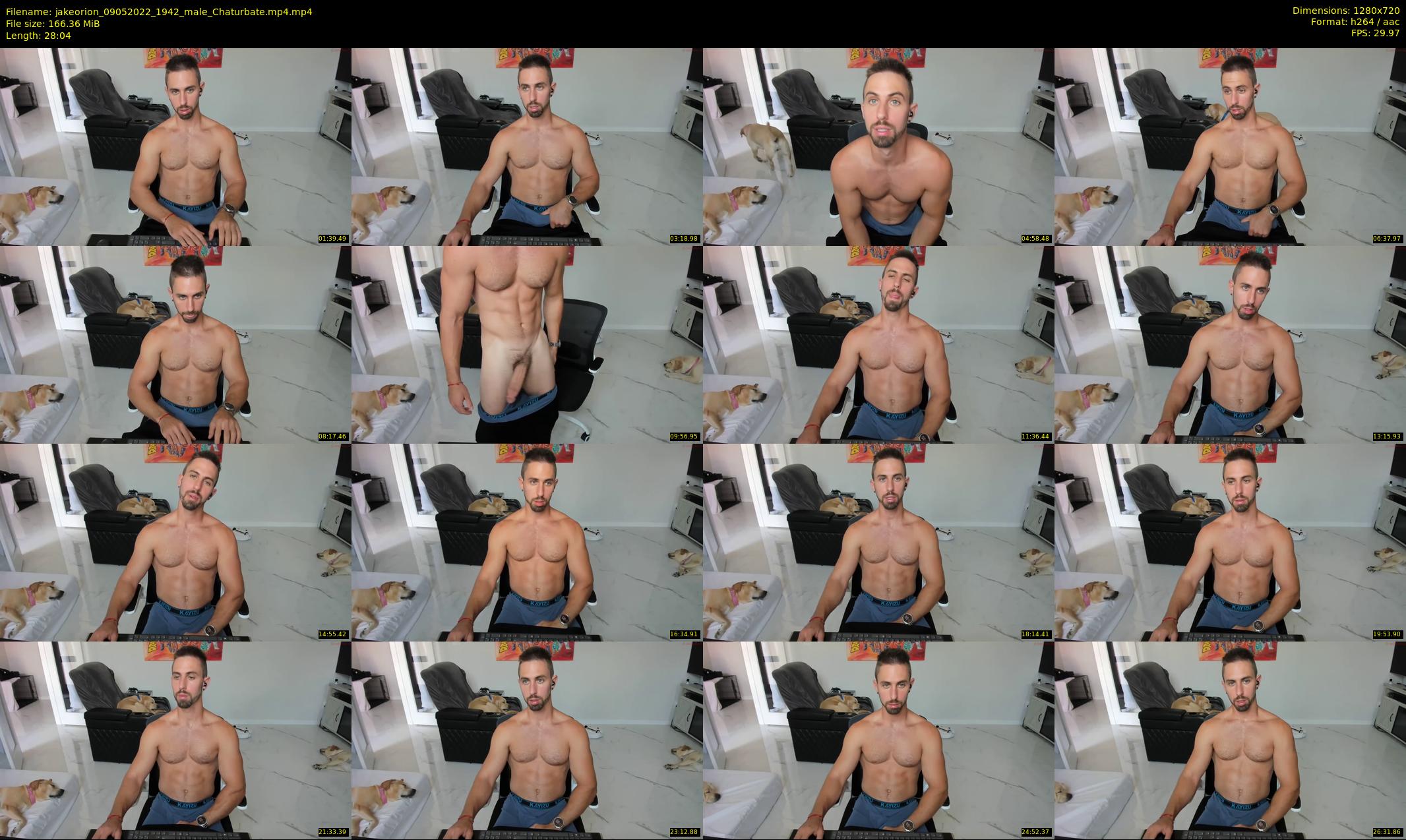 jakeorion — 29 minute Chaturbate male cam show recording, 720p, May 9, 2022