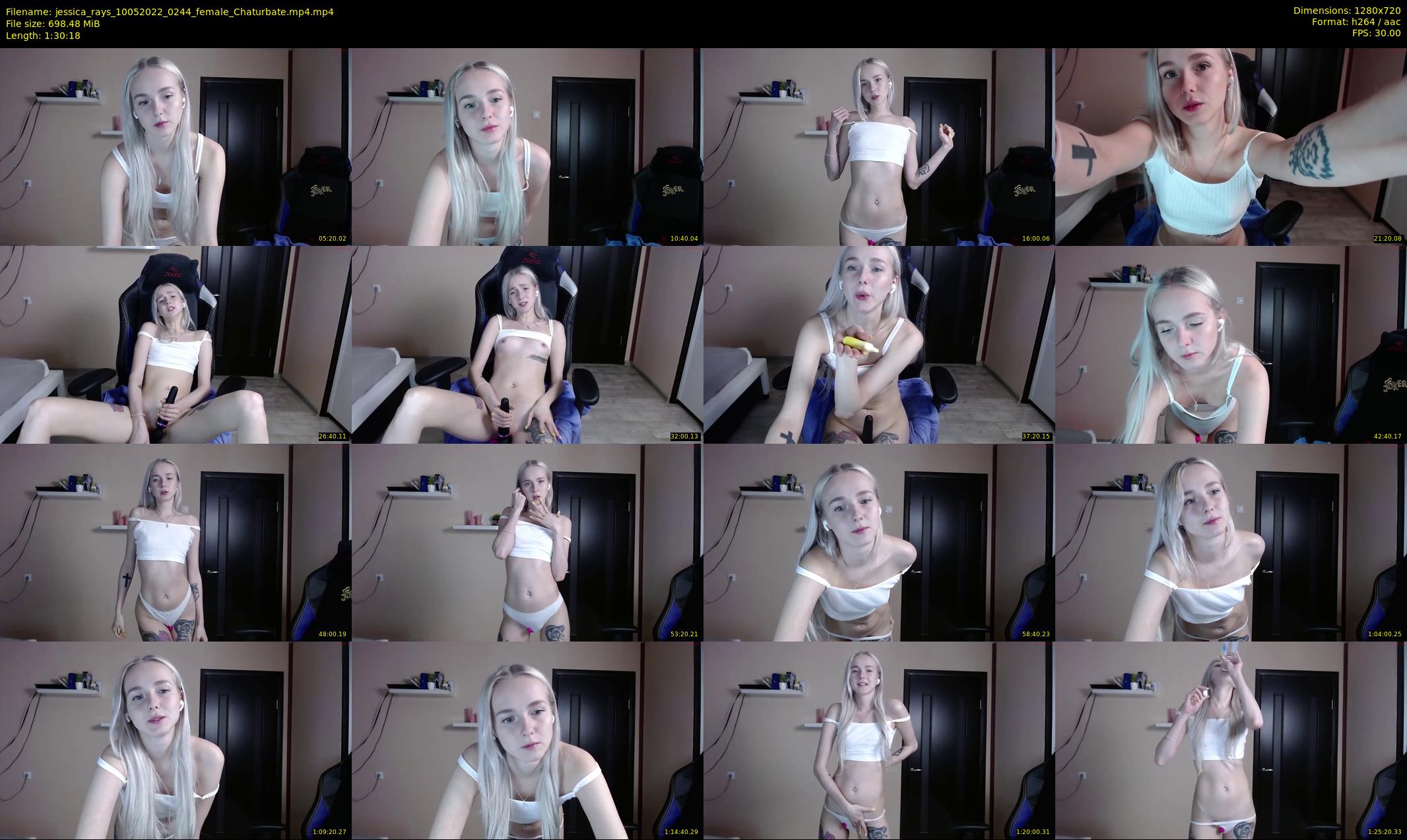 jessica_rays — 91 minute Chaturbate couple cam show recording, 720p, May 10, 2022