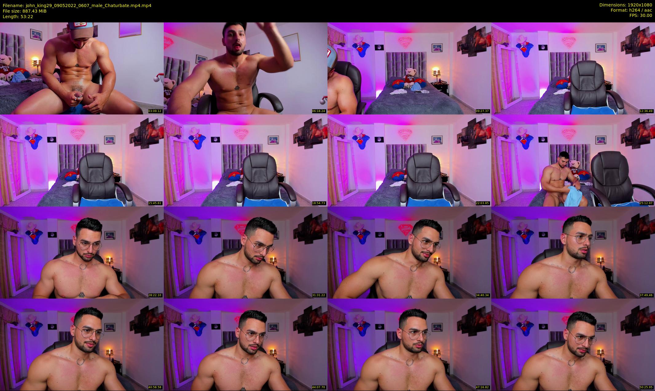 john_king29 — 54 minute Chaturbate male cam show recording, 1080p, May 9, 2022