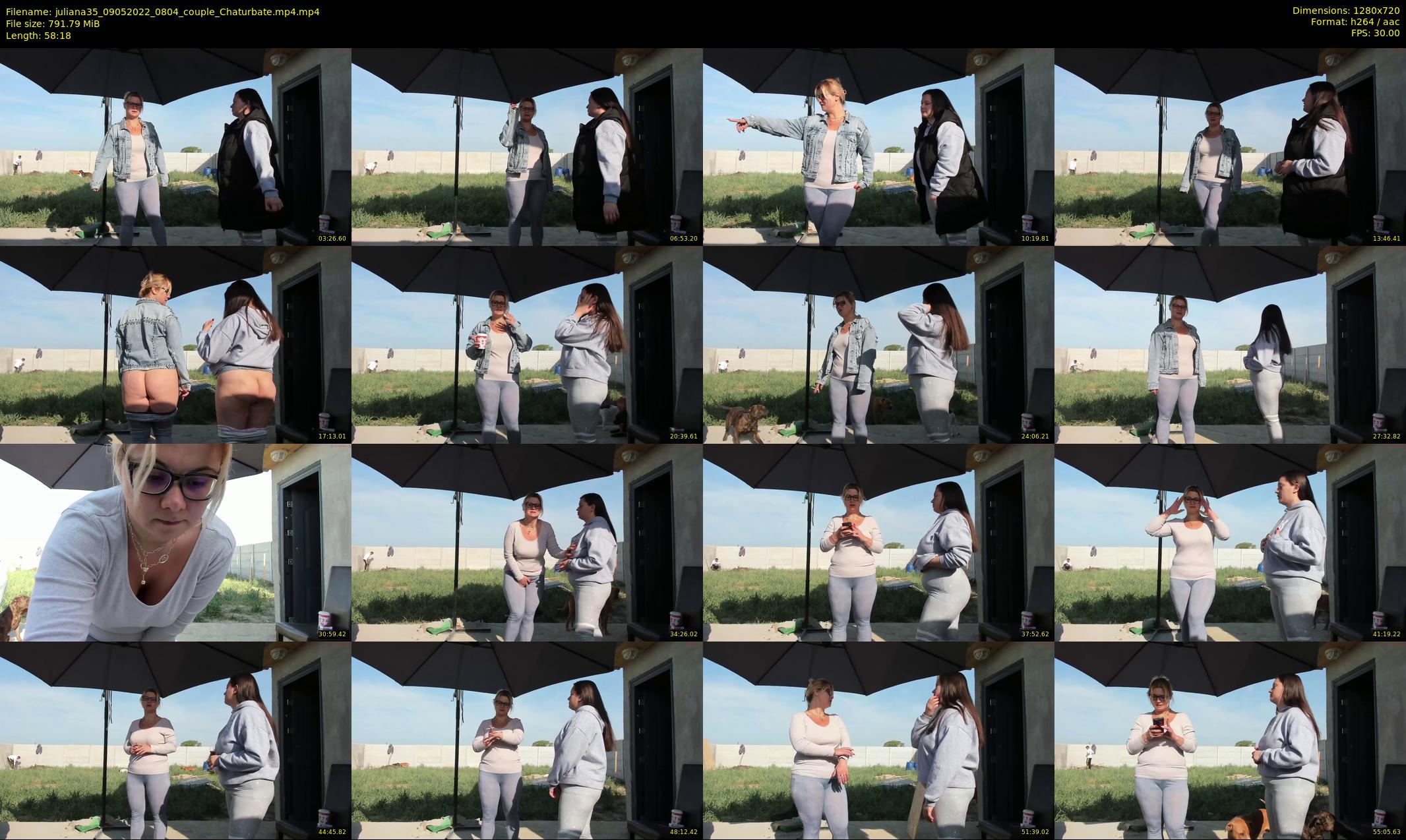 juliana35 — 59 minute Chaturbate couple cam show recording, 720p, May 9, 2022