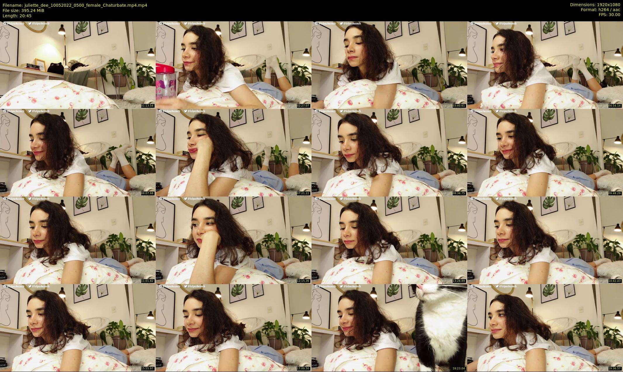 juliette_dee — 21 minute Chaturbate female cam show recording, 1080p, May 10, 2022