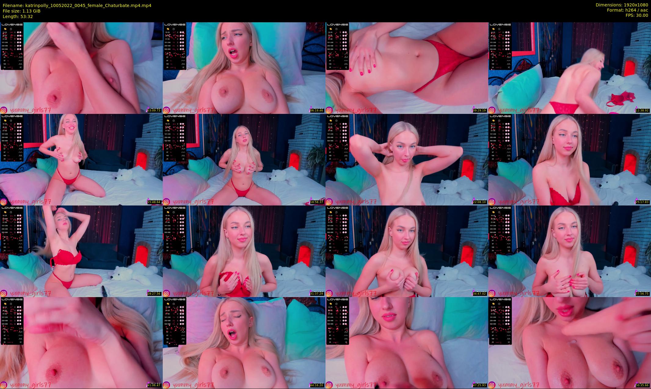 katrinpolly — 54 minute Chaturbate couple cam show recording, 1080p, May 10, 2022