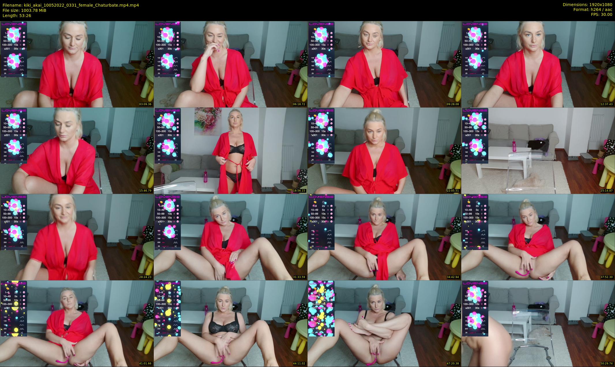 kiki_akai — 54 minute Chaturbate female cam show recording, 1080p, May 10, 2022