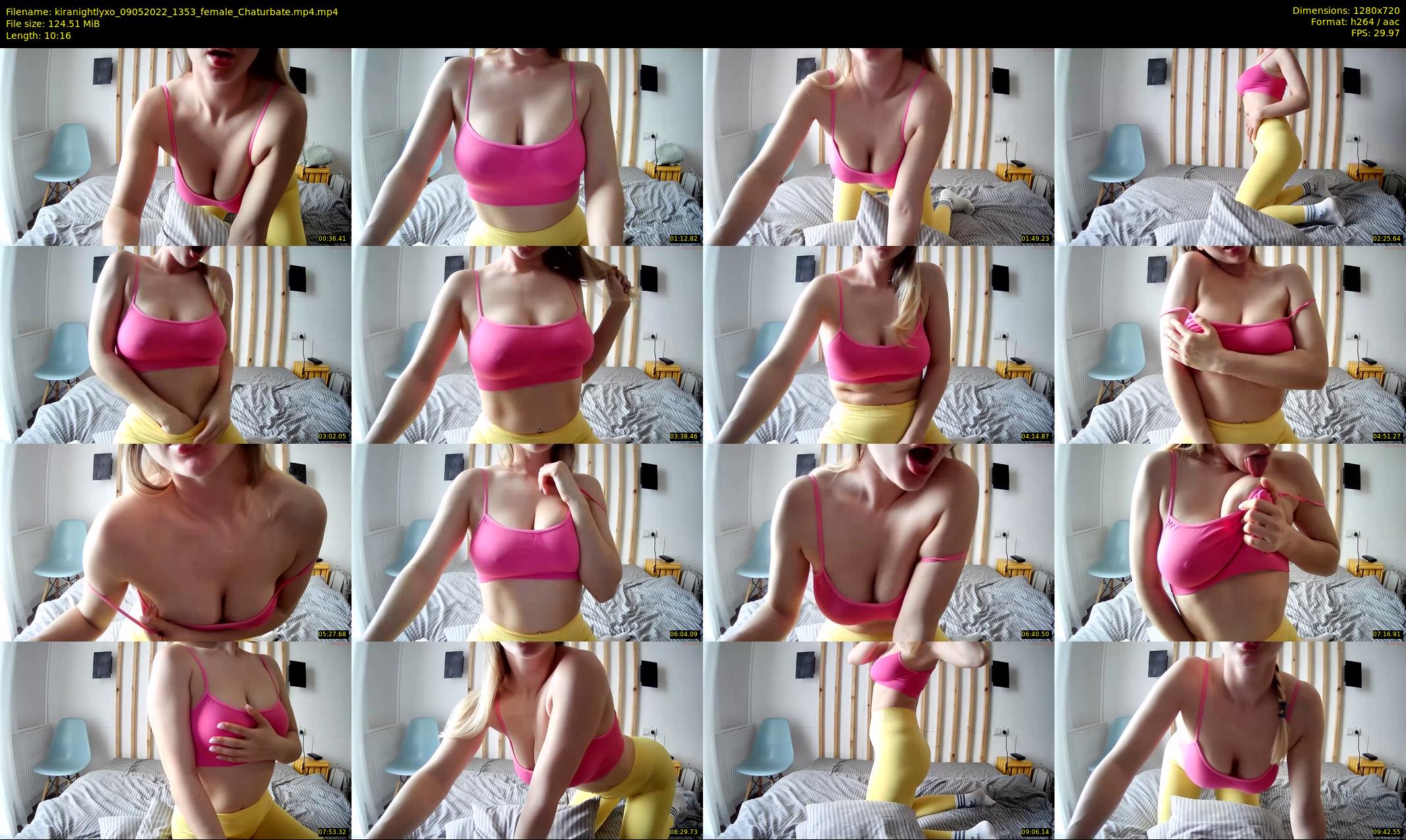 kiranightlyxo — 11 minute Chaturbate female cam show recording, 720p, May 9, 2022