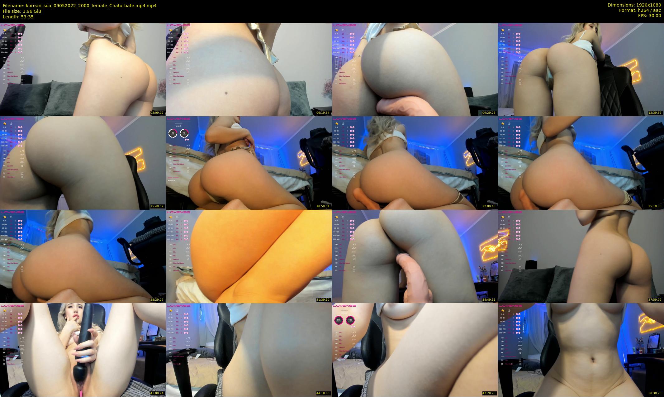 korean_sua — 54 minute Chaturbate female cam show recording, 1080p, May 9, 2022
