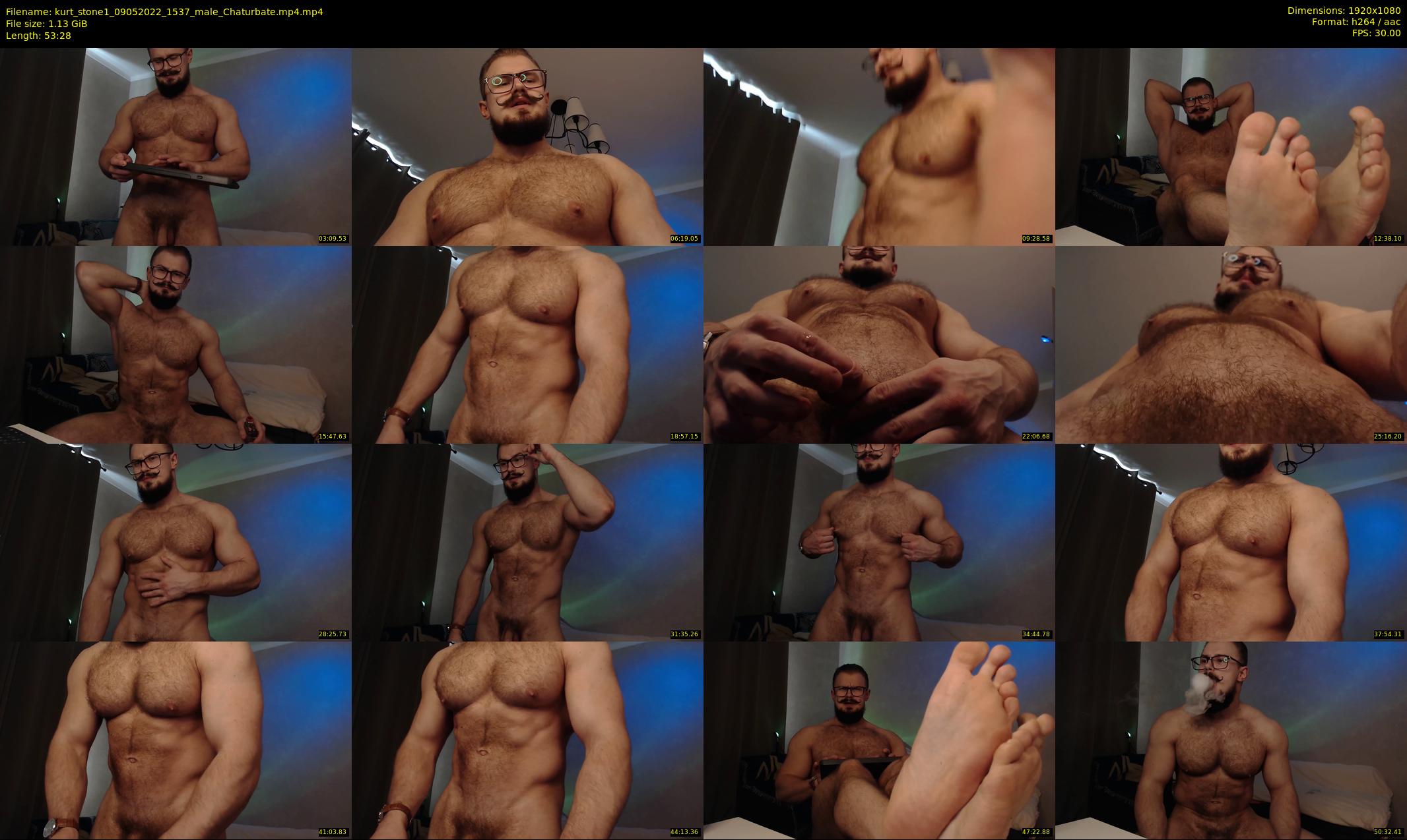 kurt_stone1 — 54 minute Chaturbate male cam show recording, 1080p, May 9, 2022