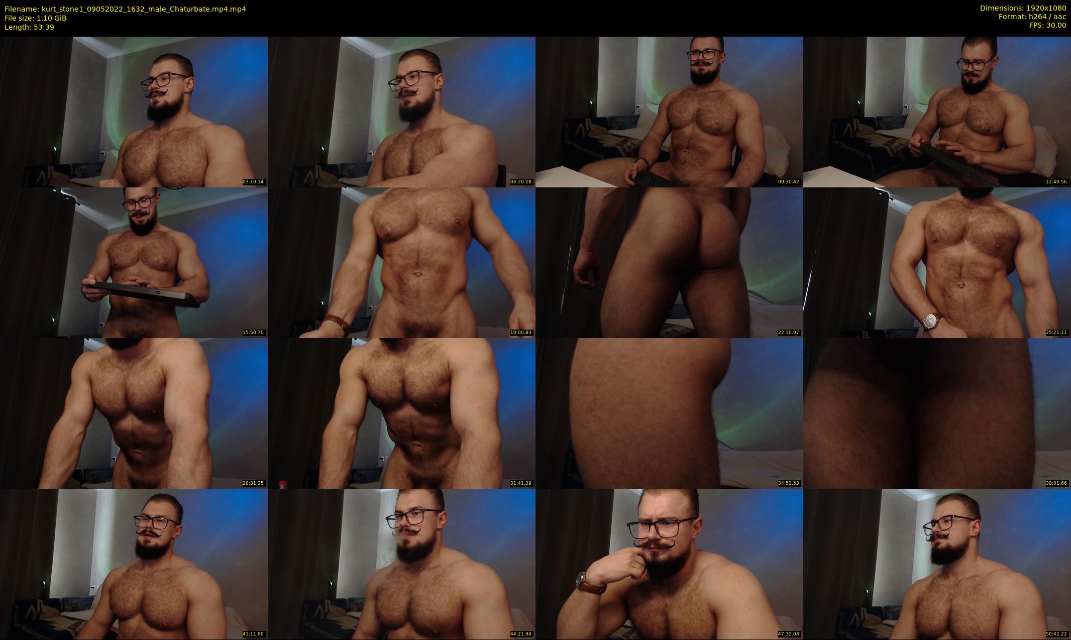 kurt_stone1 — 54 minute Chaturbate male cam show recording, 1080p, May 9, 2022