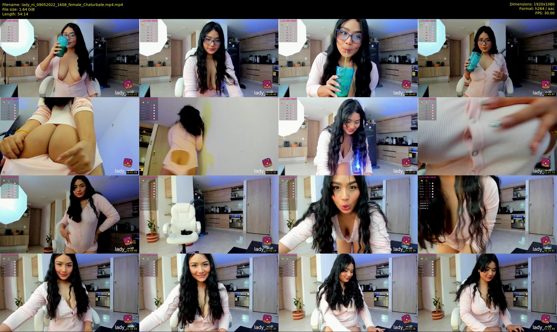 lady_ni — 55 minute Chaturbate female cam show recording, 1080p, May 9, 2022