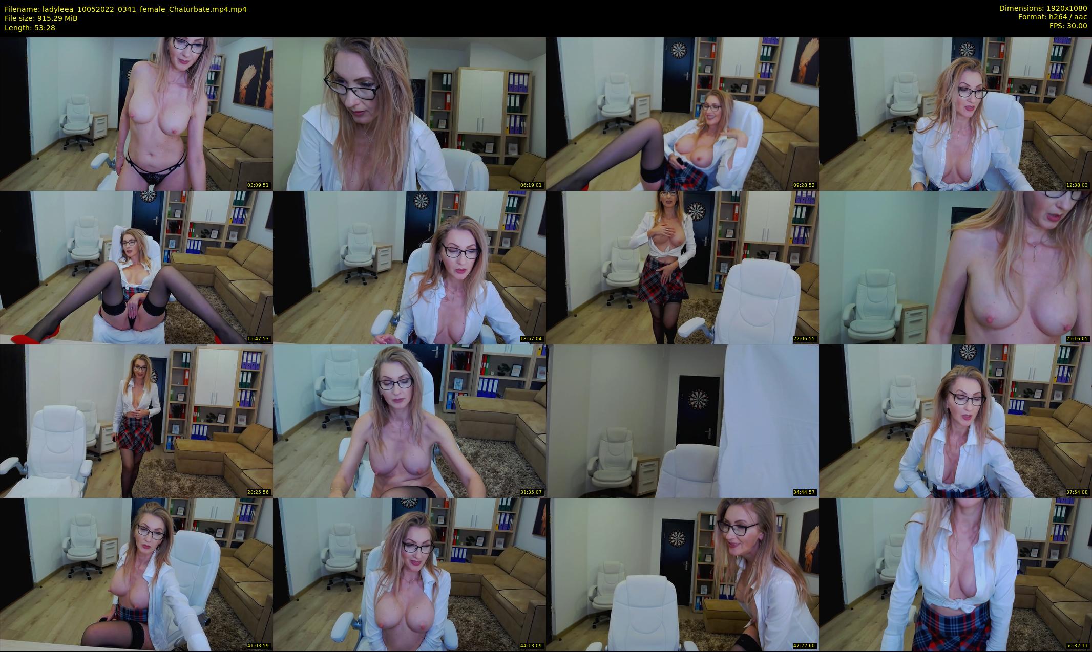 ladyleea — 54 minute Chaturbate female cam show recording, 1080p, May 10, 2022