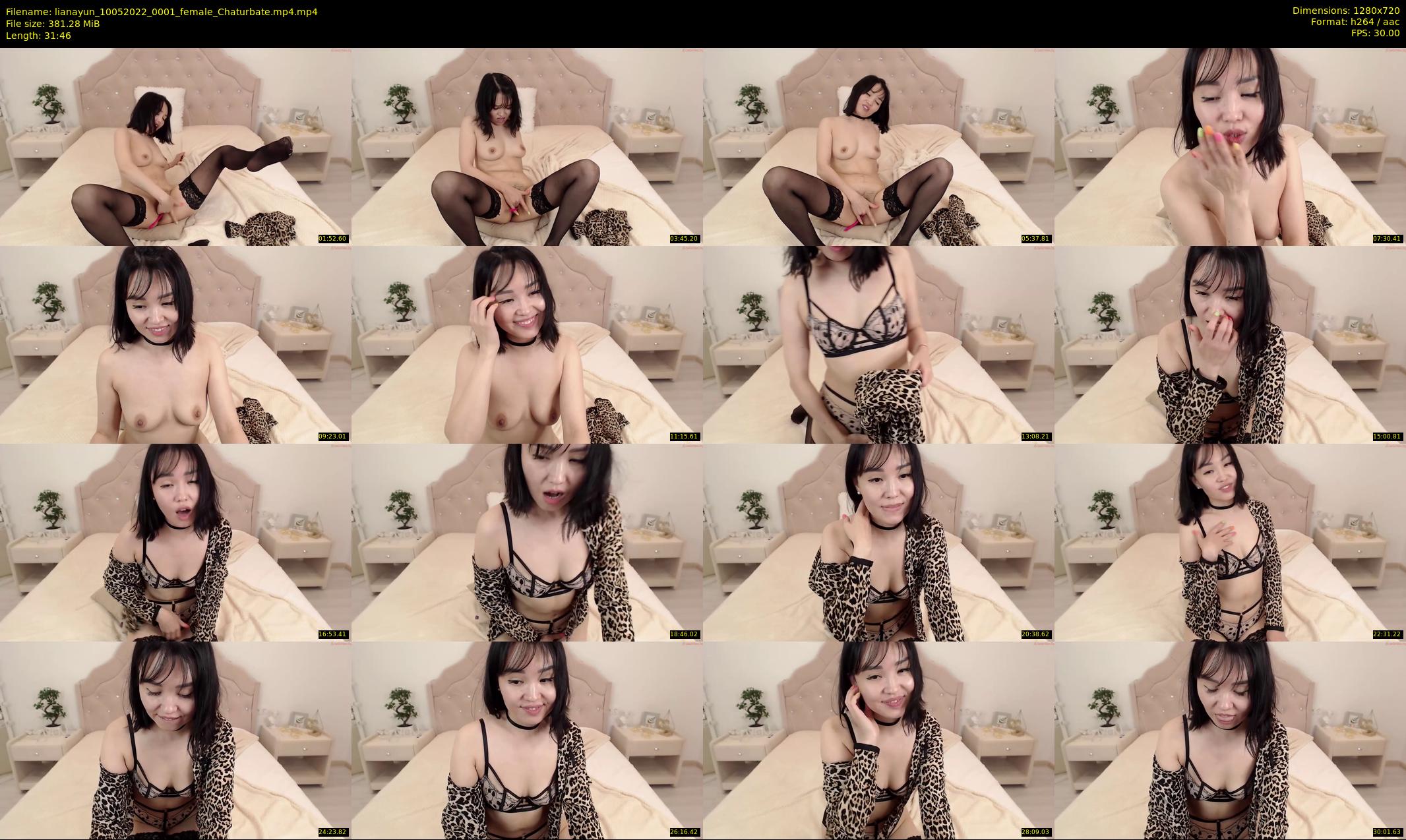 lianayun — 32 minute Chaturbate female cam show recording, 720p, May 10, 2022
