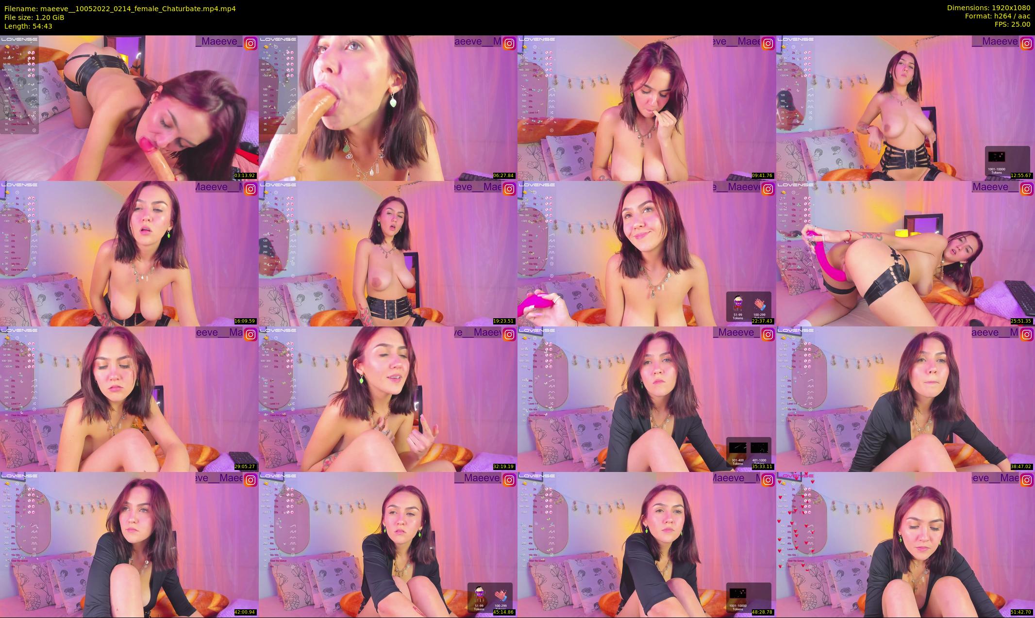 maeeve_ — 55 minute Chaturbate female cam show recording, 1080p, May 10, 2022