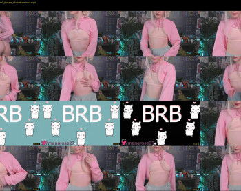 mana_rose — 55 minute Chaturbate female cam show recording, 1080p, May 10, 2022