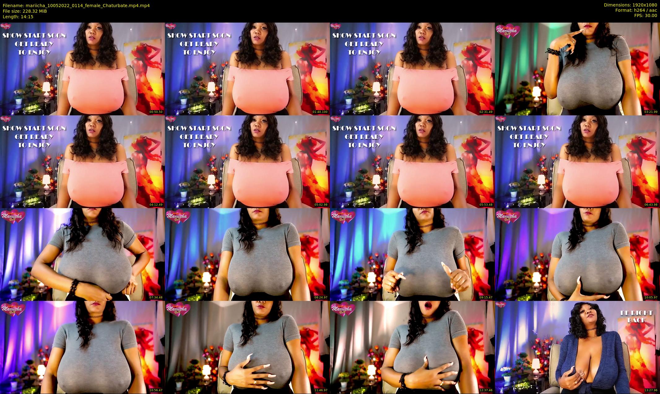 mariicha — 15 minute Chaturbate female cam show recording, 1080p, May 10, 2022