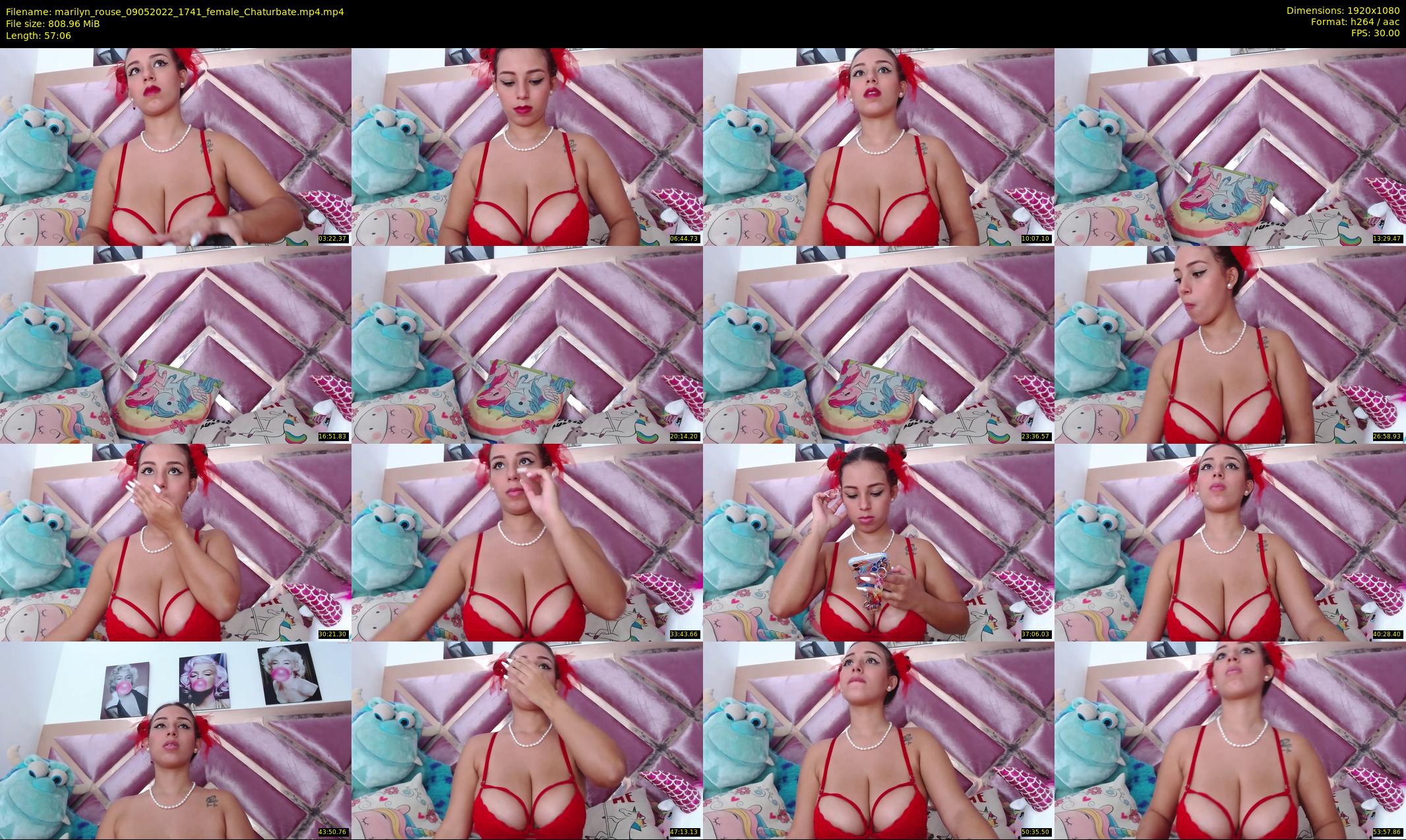 marilyn_rouse — 58 minute Chaturbate female cam show recording, 1080p, May 9, 2022
