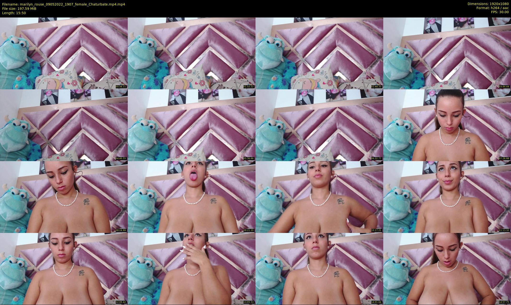 marilyn_rouse — 16 minute Chaturbate female cam show recording, 1080p, May 9, 2022