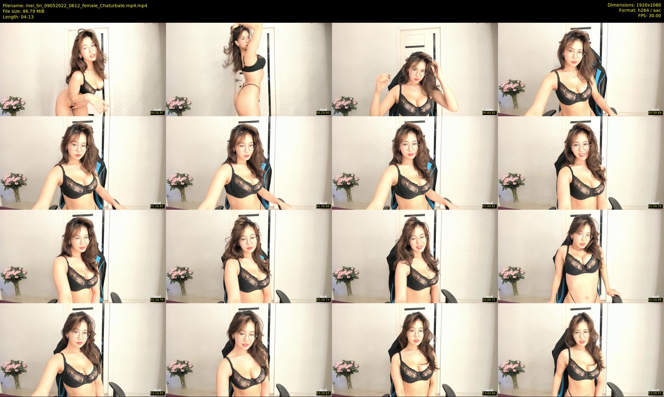mei_tin — 5 minute Chaturbate female cam show recording, 1080p, May 9, 2022