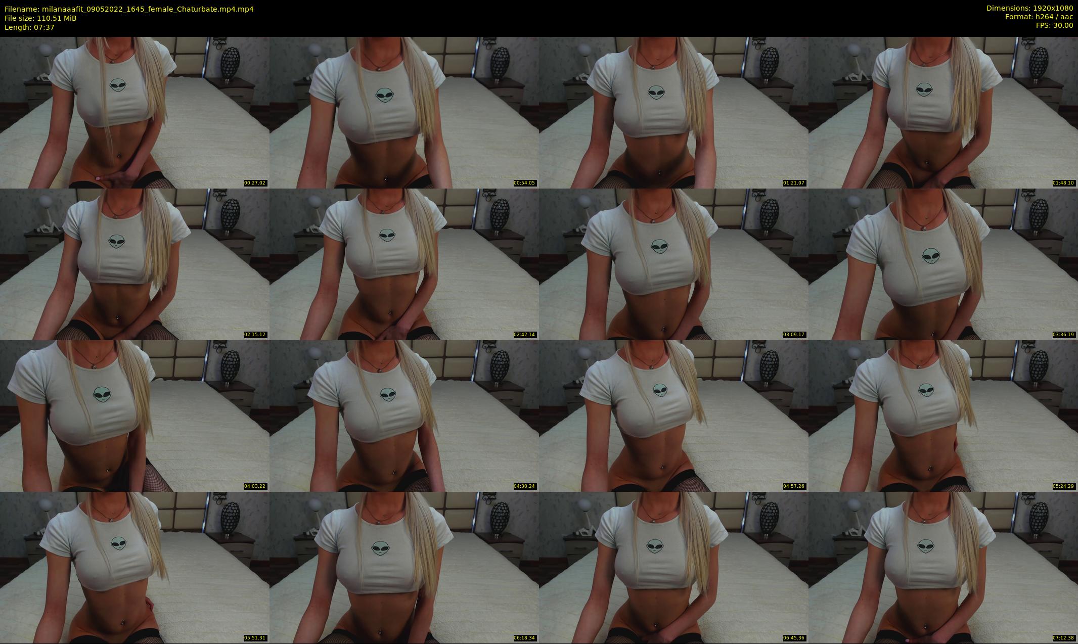 milanaaafit — 8 minute Chaturbate couple cam show recording, 1080p, May 9, 2022